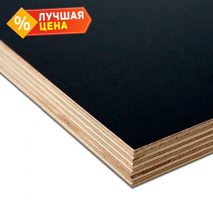 Ламинированная фанера сорт 1/3 18х1220х2440 мм